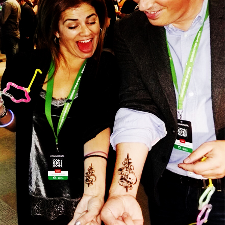 Tattoos para eventos - Tattoos semipermanentes